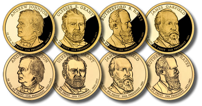 2008 Andrew Jackson Presidential Proof Dollar from US Mint Proof Set CP2193