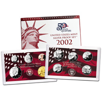 2002 United States Mint Silver Proof Set V02