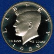 1989 S Kennedy Proof Half Dollar CP2028