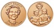 1 5/16" Nancy Reagan Bronze Medal