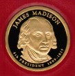 2007 Proof James Madison Proof Dollar CP2184