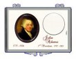 8 pack of John Adams Presidential Dollar Coin Holder