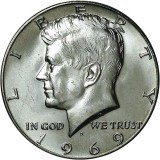 1969-D 40% Silver Kennedy Half Dollar CP2005-D