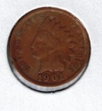 1901 Indian Head Penny - Actual Coin Pictured