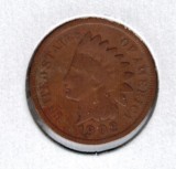 1902 Indian Head Penny - Actual Coin Pictured