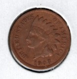 1908 Indian Head Penny - Actual Coin Pictured