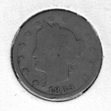 1889 Liberty Head V-Nickel