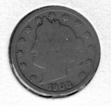 1908 Liberty Head V-Nickel