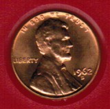 1962 D BU Lincoln Penny CP5270