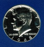 1968 S Kennedy Proof Half Dollar CP2006