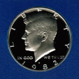 1982 S Kennedy Proof Half Dollar CP2021