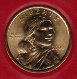 2000 D Sacagawea Uncirculated Dollar CP2114