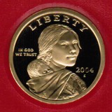 2004 S Sacagawea Proof Dollar CP2127