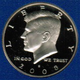 2008 S Kennedy Proof Half Dollar CP2047