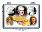 8 Pack of Westward Journey Lewis and Clark Expedition 1804 - 2004 2 Coin Holder