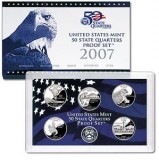 2007 US Mint 50 State Quarters Proof Set Q07