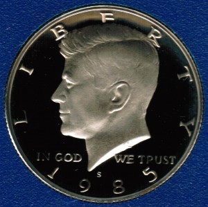 1985 S Kennedy Proof Half Dollar CP2024