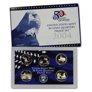 2004 US Mint 50 State Quarters Proof Set Q04