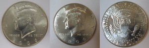 2006 P & D Kennedy BU Half Dollars from US Mint Rolls