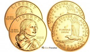 2008 P & D Sacagawea Uncirculated Dollars CP2537