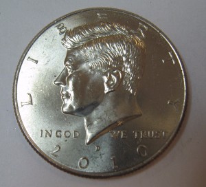 2010 P & D Kennedy BU Half Dollars from US Mint Rolls