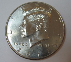 2011 P & D Kennedy BU Half Dollars from US Mint Rolls