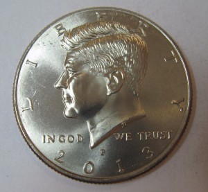 2013 P & D Kennedy BU Half Dollars from US Mint Rolls