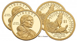 2013 P & D Sacagawea Uncirculated Dollars CP2542