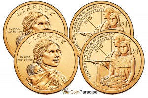 2014 P & D Sacagawea Uncirculated Dollars CP2543