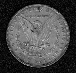 1898 Silver Morgan Dollar - Actual Coin Pictured