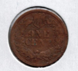 1897 Indian Head Penny - Actual Coin Pictured
