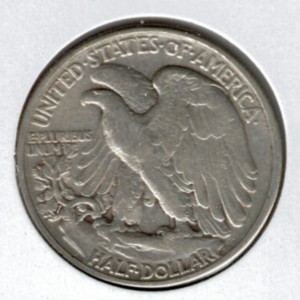 1941 Walking Liberty Half Dollar - Actual Coin Pictured