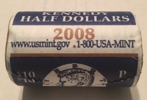 2008 Kennedy Two-Roll Set Sealed US Mint Box P & D Rolls included