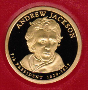 2008 Proof Andrew Jackson Proof Dollar CP2193