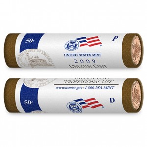 2009 Lincoln Cent Two-Roll Set “Professional Life” (LP3)