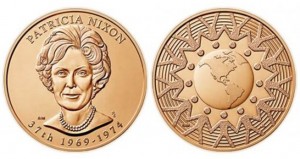 1-5/16" Betty Ford Bronze Medal