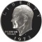 1973-S BU 40% Silver Eisenhower Large Dollar CP6508