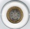 Pope John Paul II Genuine 20 Italian Lire Colorized Coin